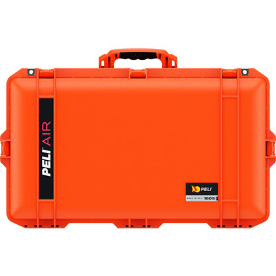 pelican 1605 orange air case hard cases