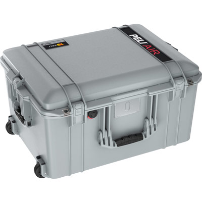 pelican 1607 air deep rolling case protection grey