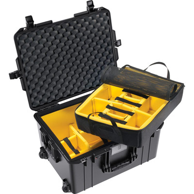 pelican 1607 1607wd air case padded dividers
