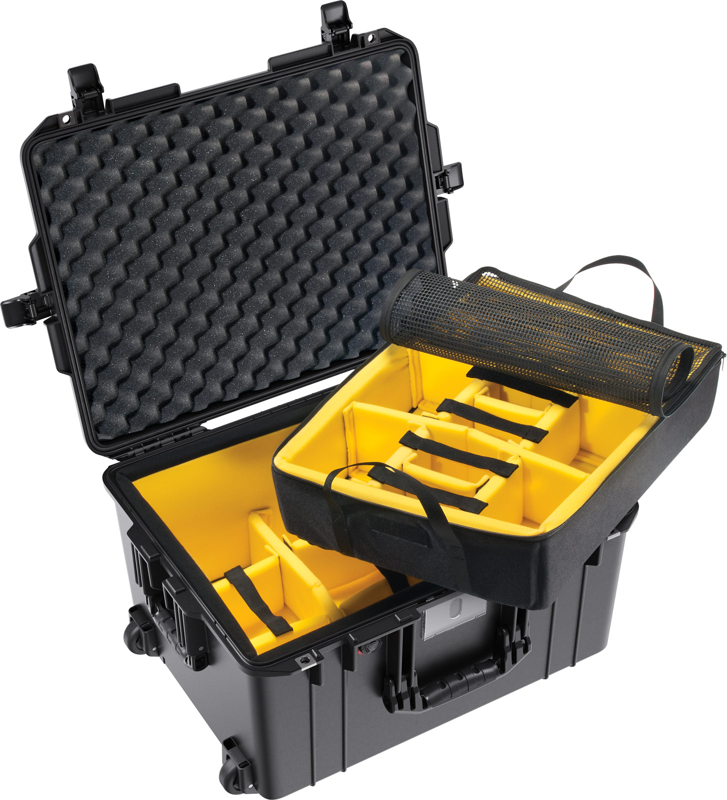 pelican 1607 1607wd air case padded dividers