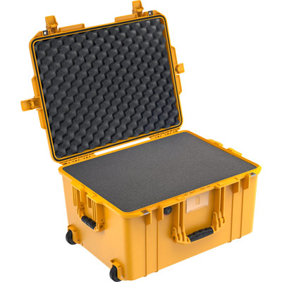 pelican 1607 deep drone case yellow