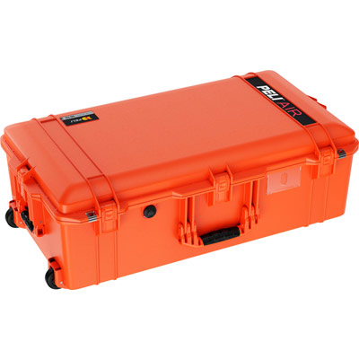 pelican 1615 orange air case rolling travel cases