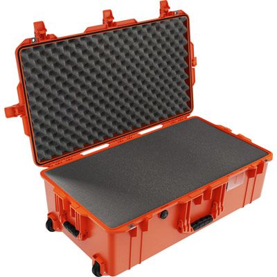 pelican 1615 air orange foam tsa airline case