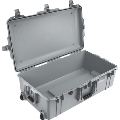 pelican 1615 no foam silver air case