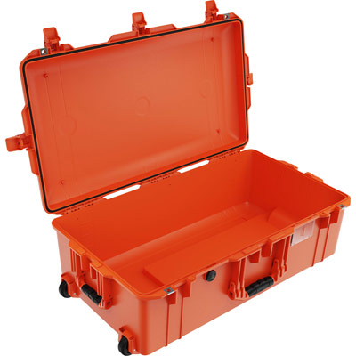 pelican 1615 orange travel rolling case