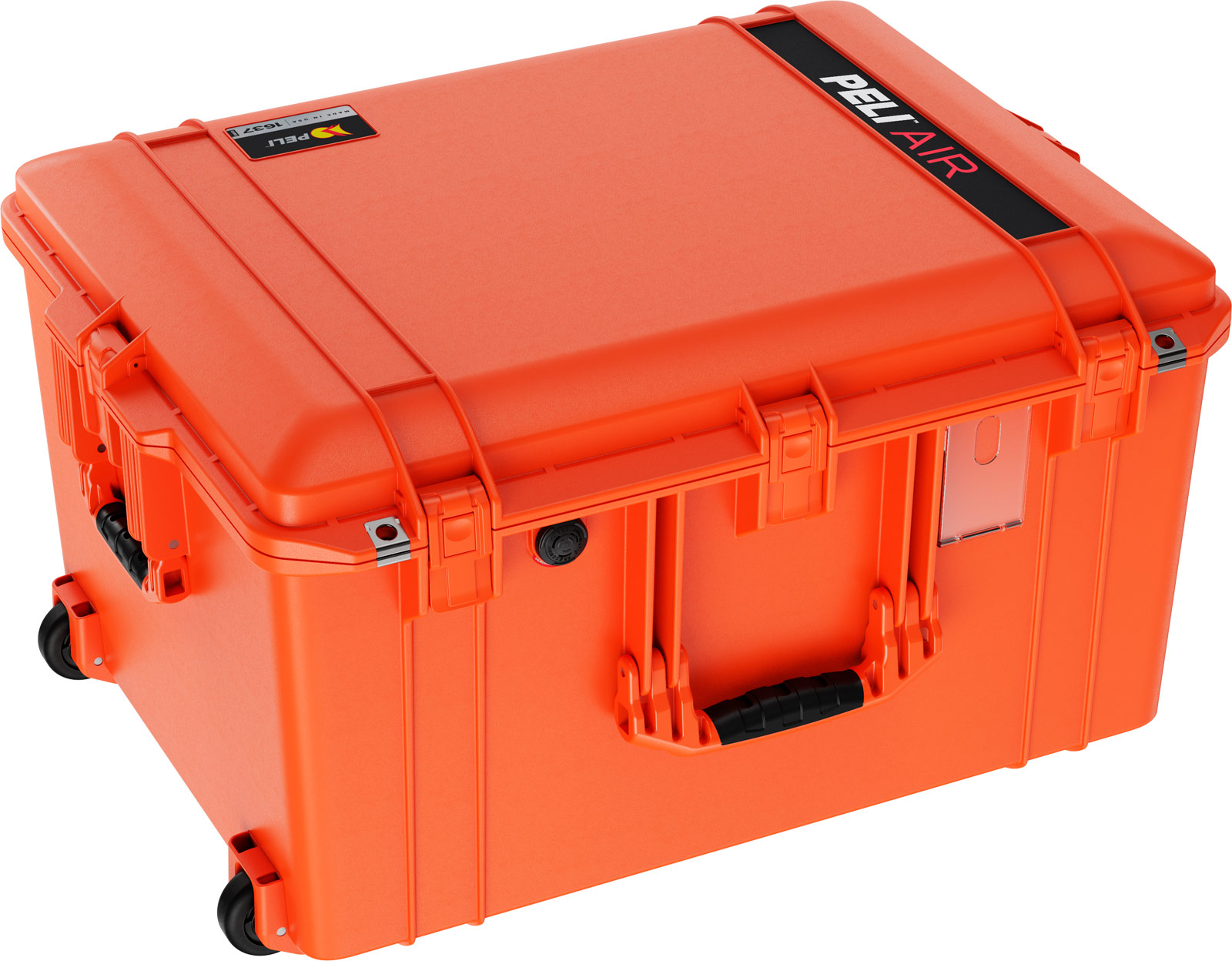 pelican 1637 air travel rolling large case orange