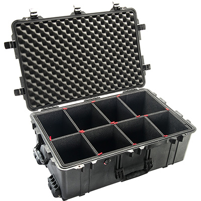 1650/pelican 1650tp trek pak case padded dividers