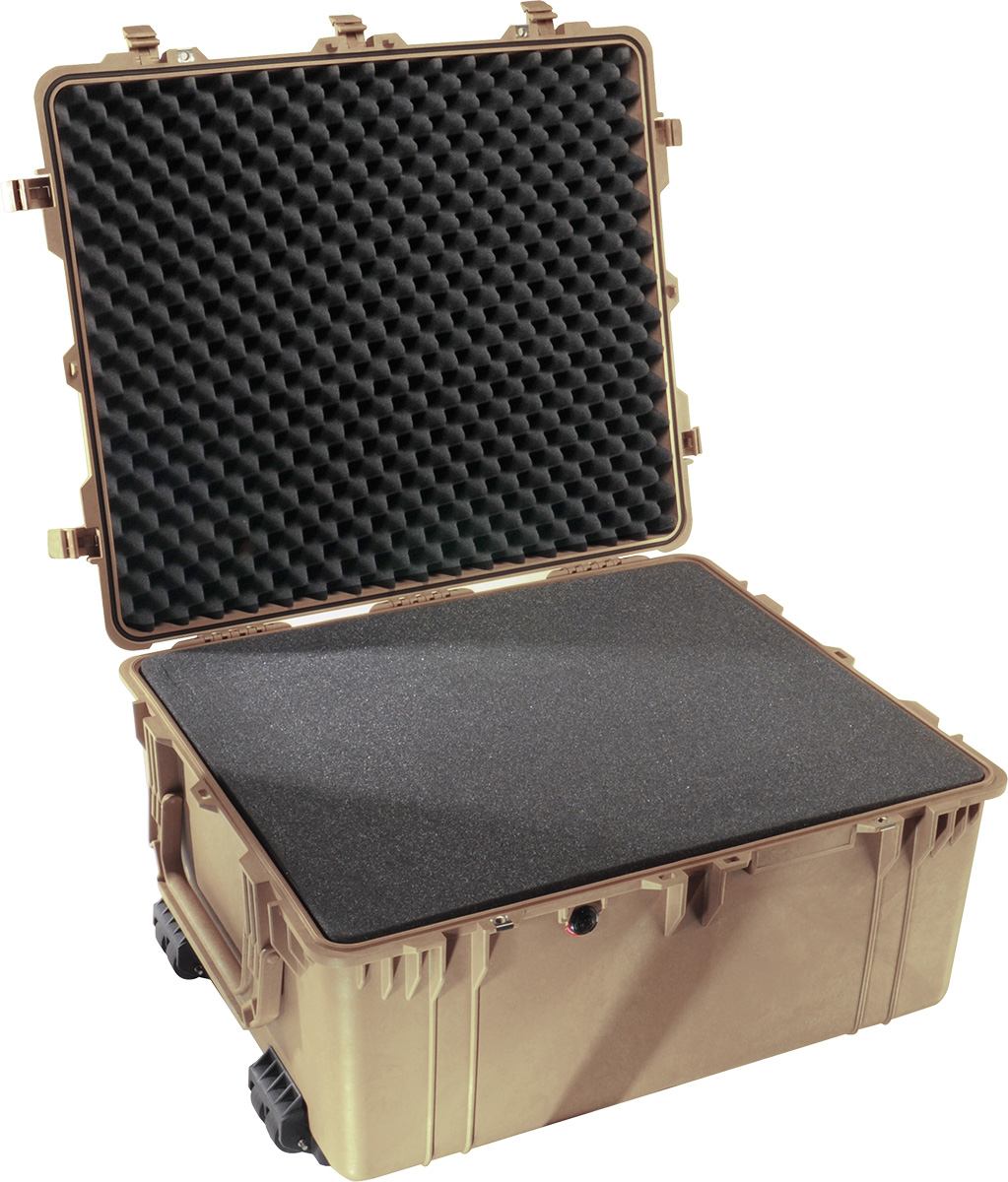 pelican 1690 desert tan transport case