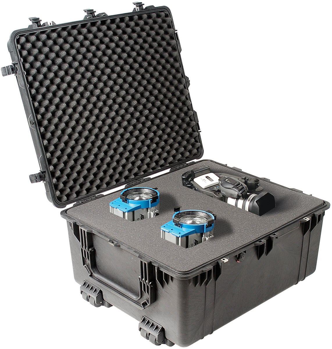 pelican rolling video film camera gear case