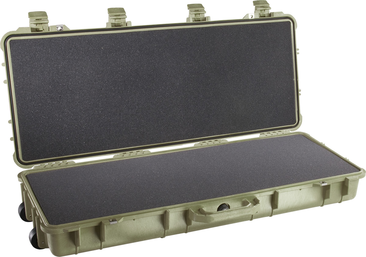 pelican 1700 green storm gun foam case