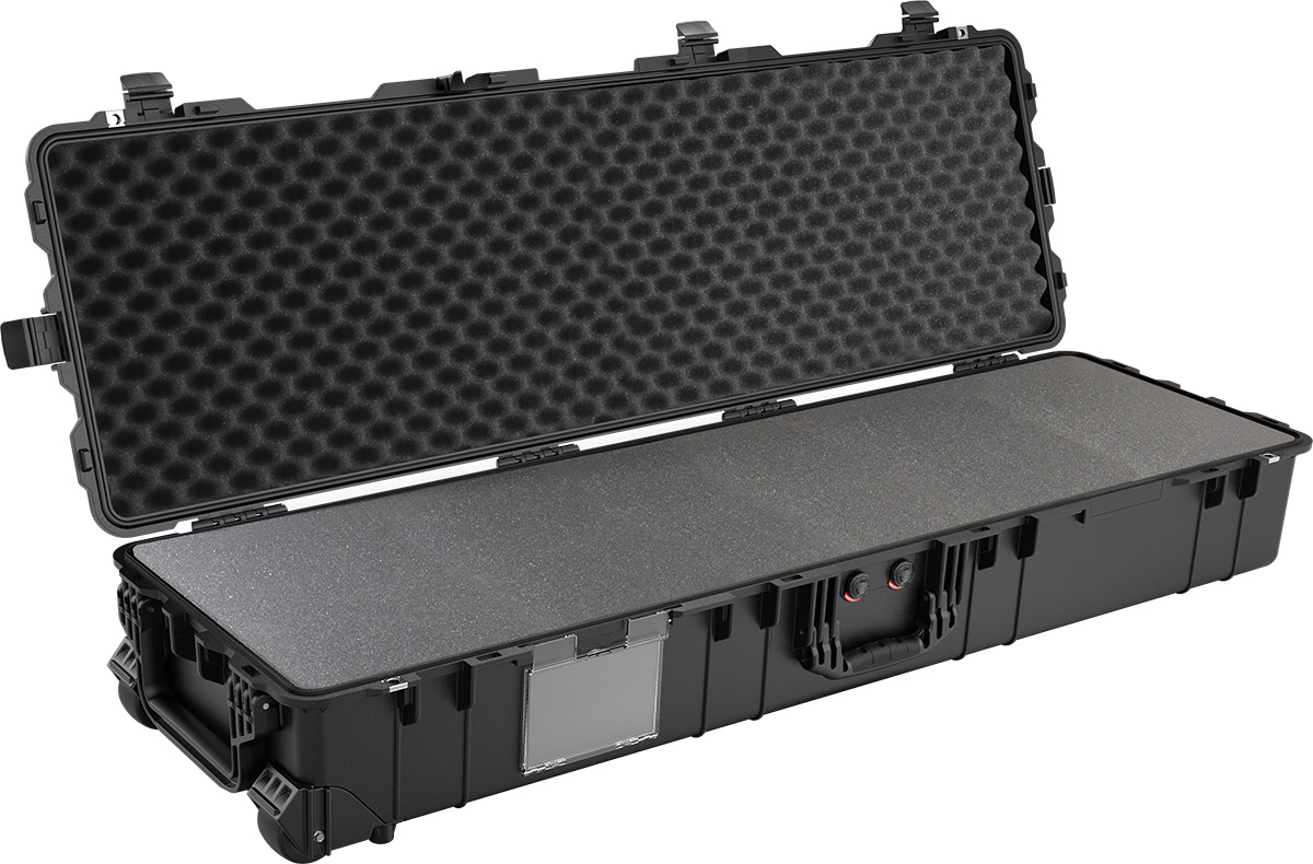 pelican 1770 hard rolling gun rifle military case