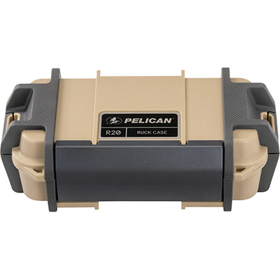 pelican r20 ruck tan electronic case