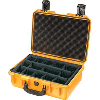 pelican im2200 padded divider yellow case