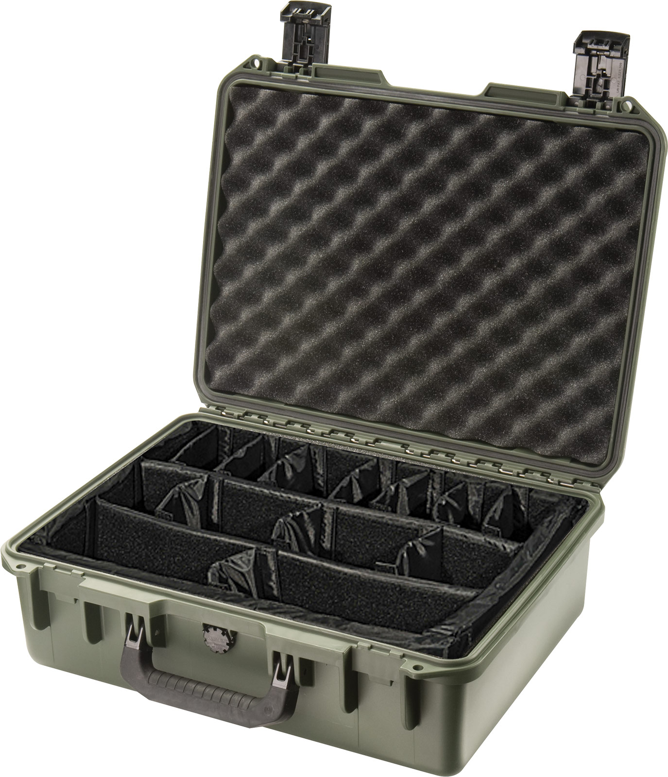 pelican im2400 green padded divider case