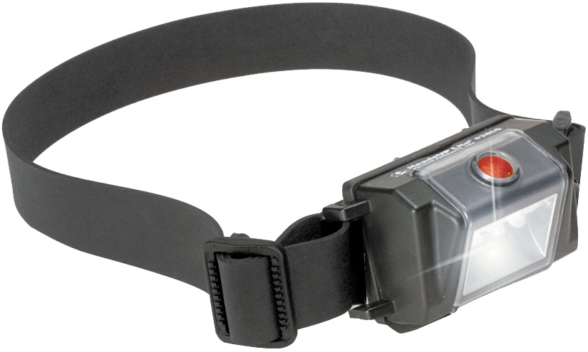 PELICAN Hands Free Light,Industrial,LED,Black 2680-G