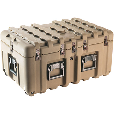 pelican peli products isp IS2917-1103 hard plastic pallet transport case