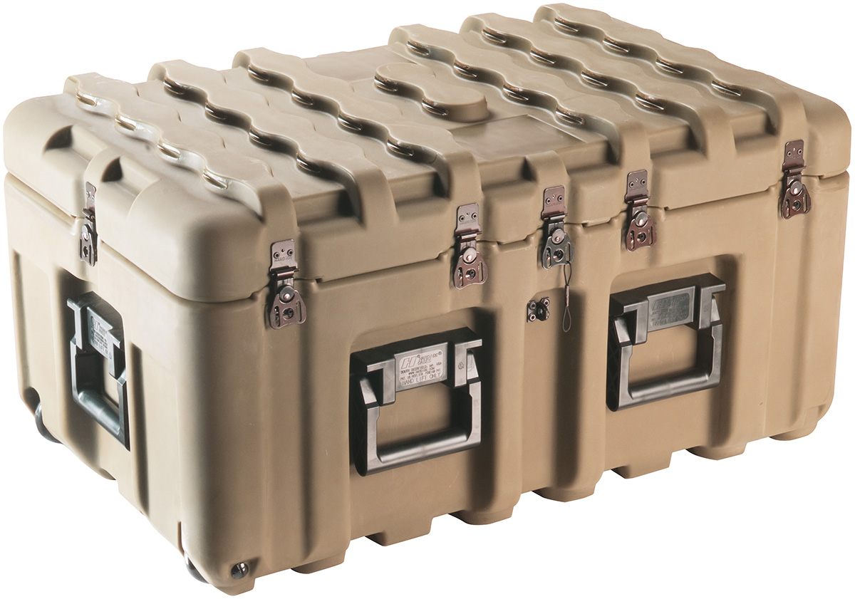 pelican peli products isp IS2917-1103 hard plastic pallet transport case