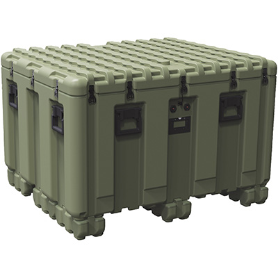 pelican peli products isp IS4537-2303 large plastic shipping pallet box