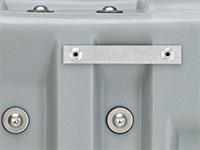 Pelican case lid hanger option