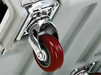 Pelican custom swivel case casters