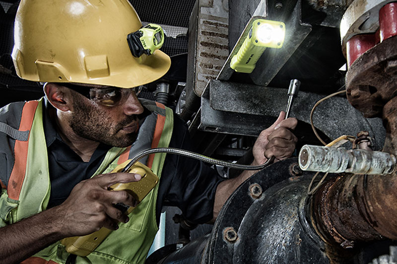 Pelican industrial safety flashlights petroleum
